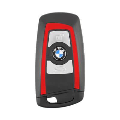 Bmw F Series CAS4 2009 + Smart Key 3Buttons 315MHz 5WK49863 Red - ABK-4794 - ABKEYS.COM