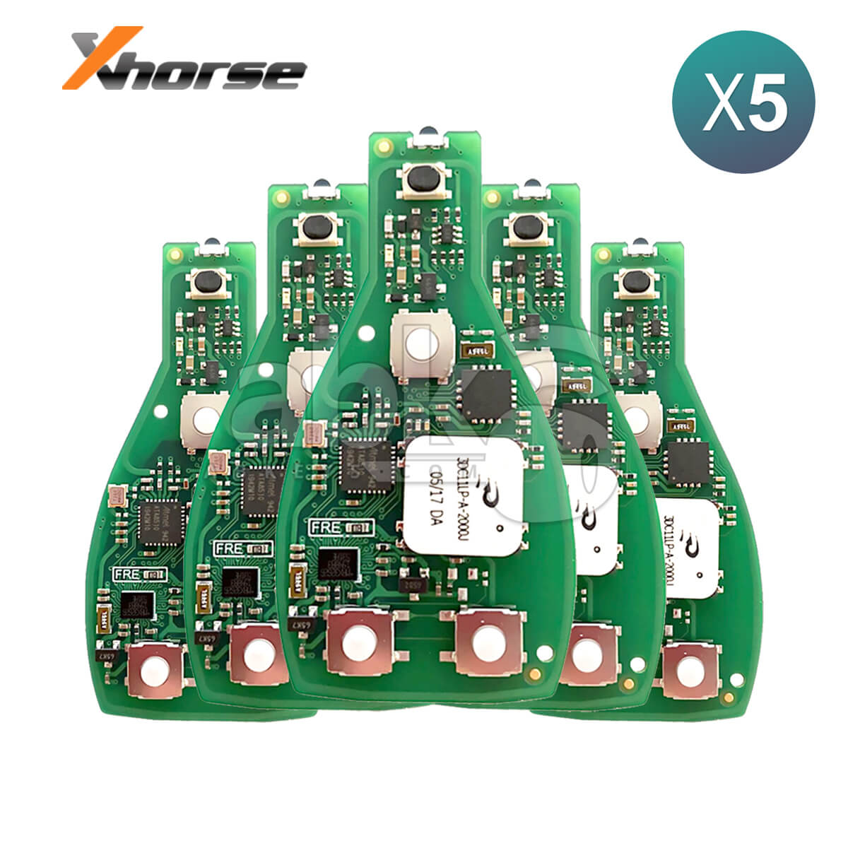 Xhorse Mercedes Benz FBS3 Smart key With Keyless Go 4Buttons 315MHz   433MHz W204 W212 W164 W221