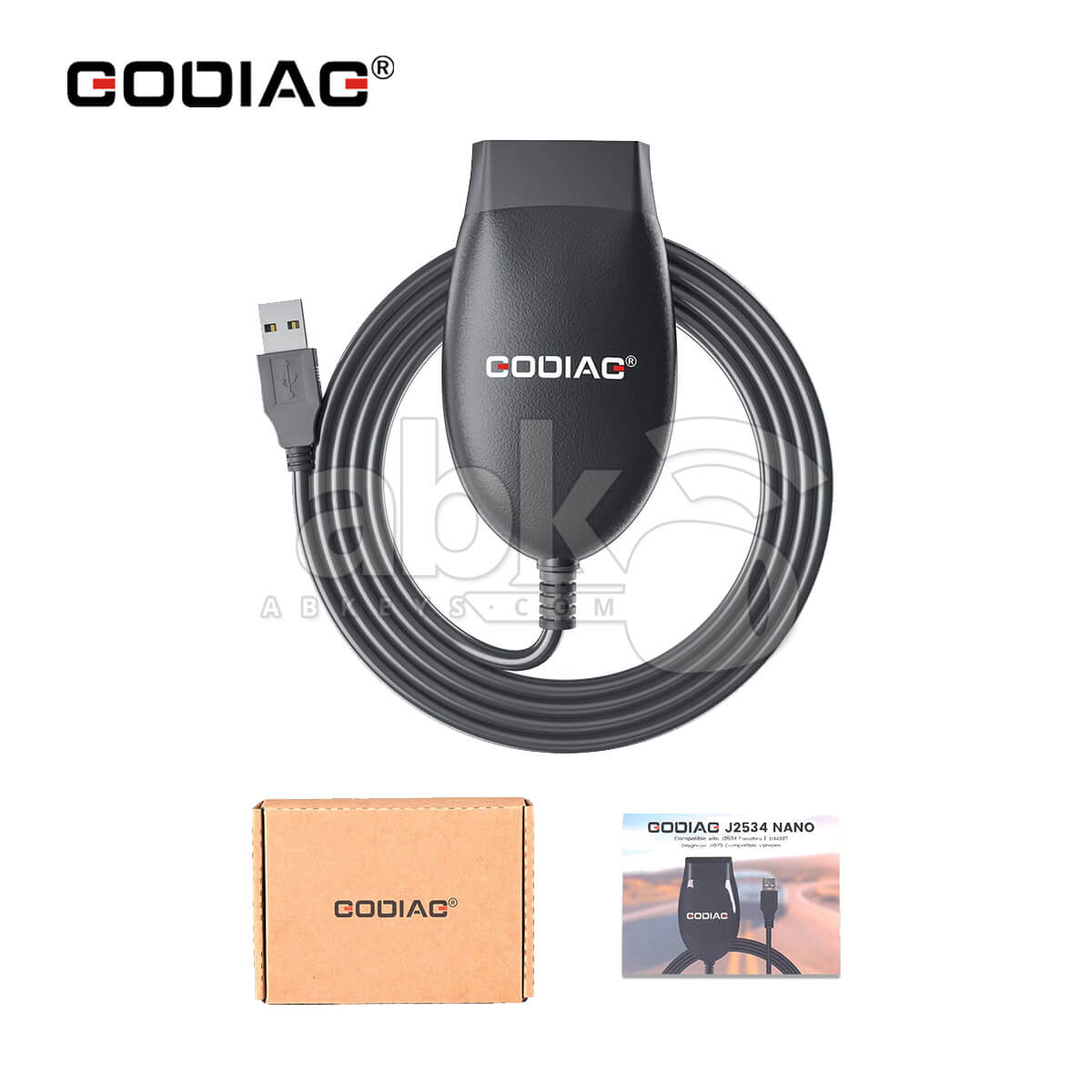 Câble De Diagnostic Passthru Godiag Gd101 J2534 Compatible J1979 Câble De Diagnostic Passthru Godiag Gd101 J2534 Compatible J1979