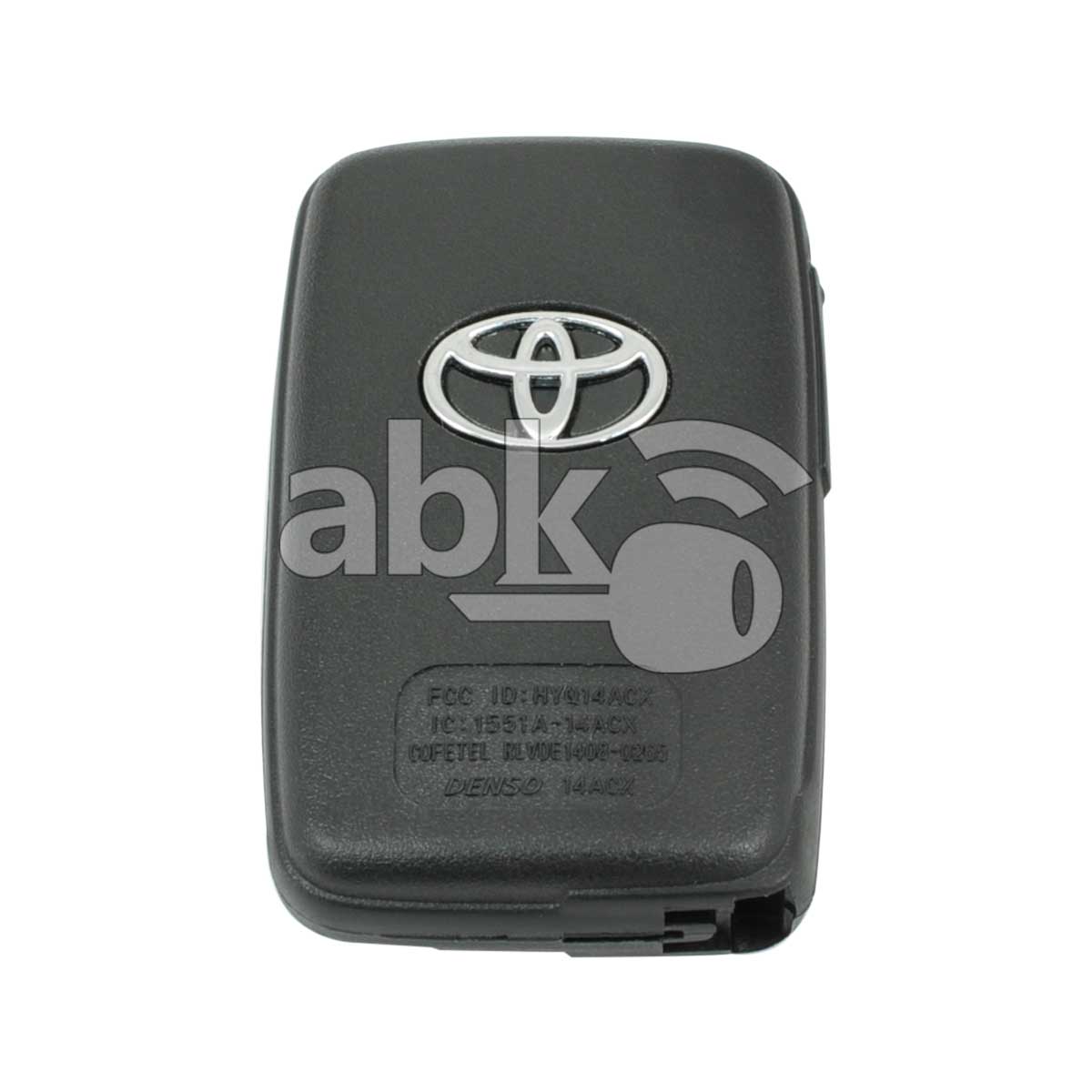 Toyota Rav4 Highlander 2007+ Smart Key 3Buttons 89904 48100 315MHz HYQ14ACX P1 D4   ABK 497  