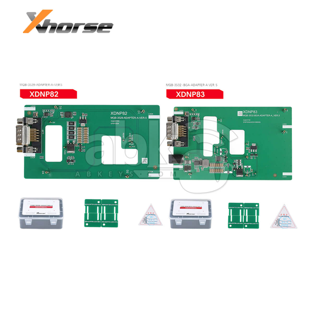 Xhorse XDNPM3GL MQB48 Solder Free Adapters Full Package 13 Pieces for VVDI Prog Multi Prog and VVDI