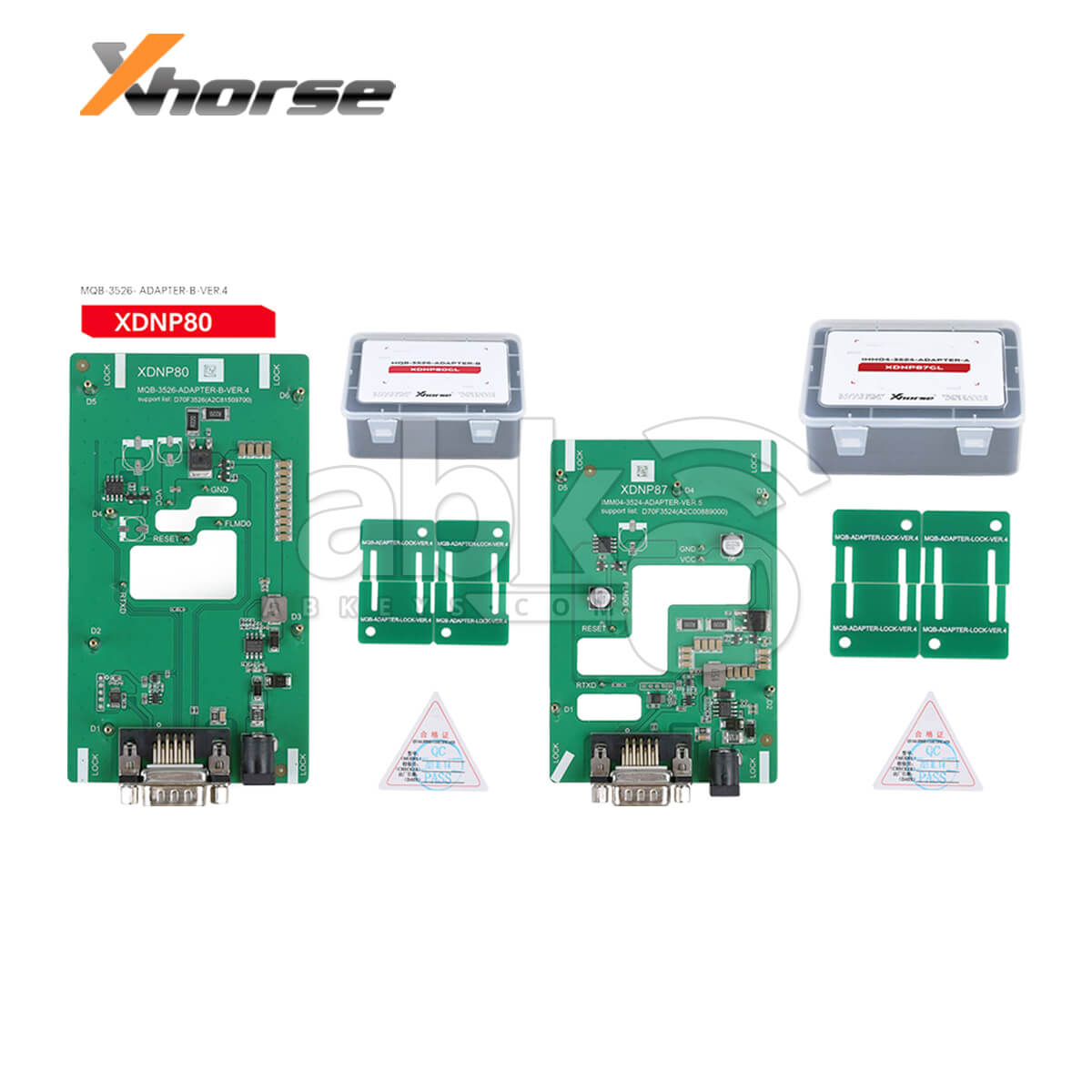 Xhorse XDNPM3GL MQB48 Solder Free Adapters Full Package 13 Pieces for VVDI Prog Multi Prog and VVDI