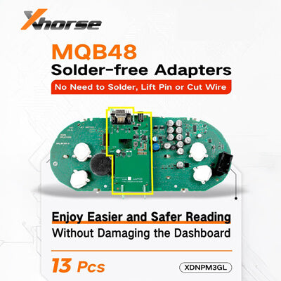 Xhorse XDNPM3GL Адаптеры MQB48 Без Пайки Полный Комплект 13 Штук для VVDI Prog, Multi Prog и VVDI Key Tool Plus