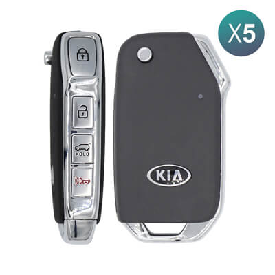 Genuine Kia Niro 2021-2022 Flip Remote 4Buttons 95430-G5300 433MHz SY5SKRGE04 5Pcs Bundle