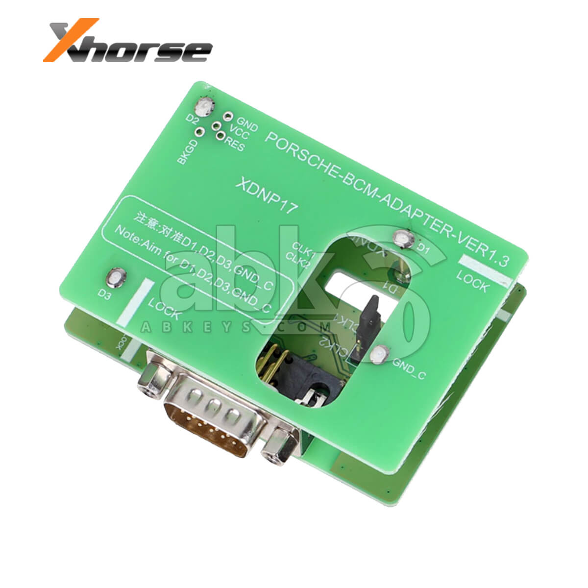 Xhorse XDNP17 Porsche BCM Solder Free Adapter XDNP17GL |ABKEYS