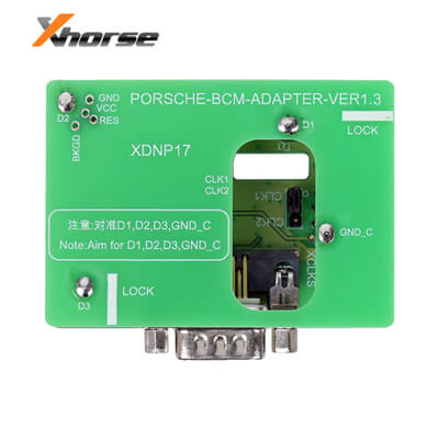 Xhorse XDNP17 Porsche BCM Solder Free Adapter for VVDI Key Tool Plus - VVDI Mini Prog XDNP17GL -