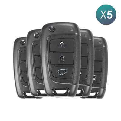 Genuine Hyundai Tucson 2022-2023 Flip Remote 3Buttons 95430-N9030 433MHz RKE-4F40 5Pcs Bundle