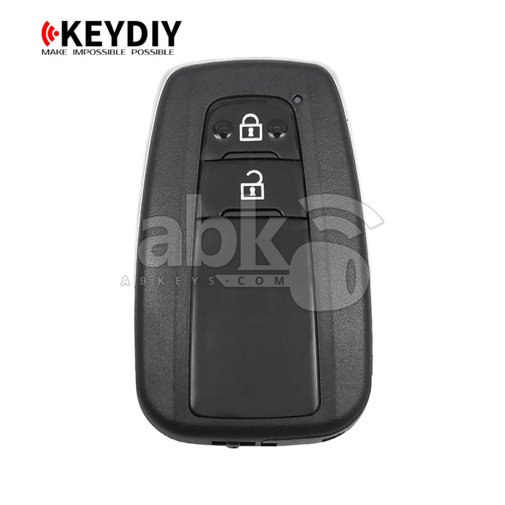 KeyDiy TB36-2 Toyota Universal Smart Key 2Buttons With 8A Transponder - ABK-5092-TB36-2 - ABKEYS.COM