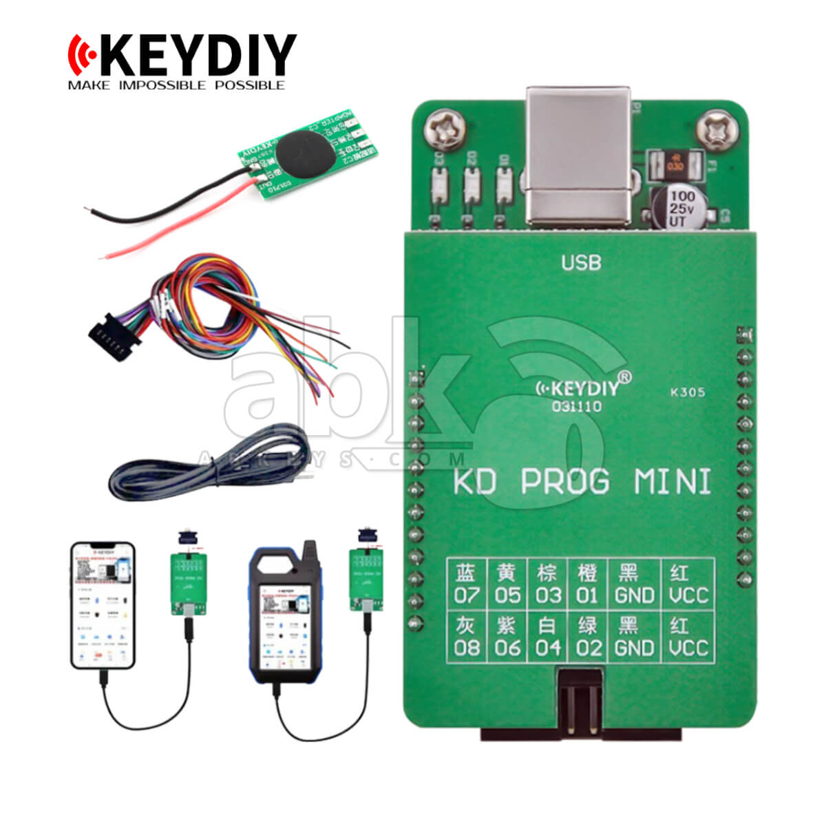KeyDiy KD Prog Mini Programmer KD Mini Prog   ABK 5173   ABKEYS