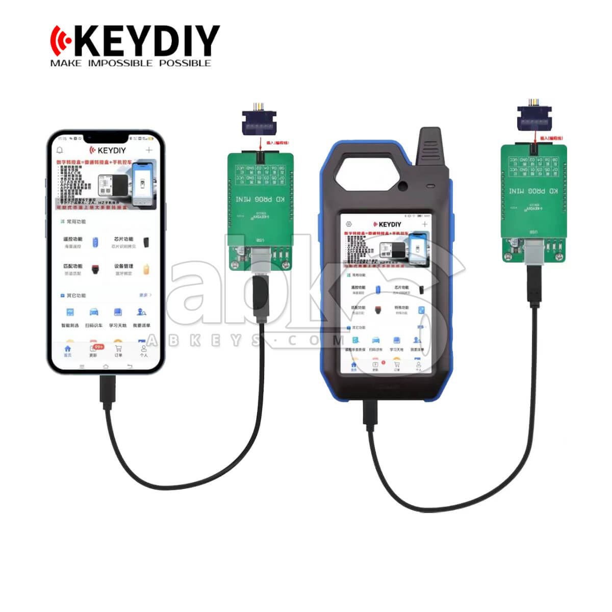 KeyDiy KD Prog Mini Programmer KD Mini Prog   ABK 5173   ABKEYS