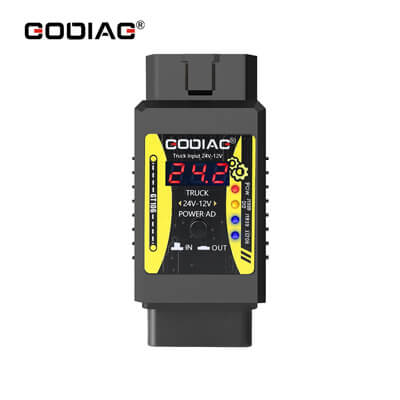 Адаптер GODIAG GT106 24В на 12В для Грузовиков Тяжёлого Режима для Launch X431 Easydiag/ThinkCar/Golo/M-DIAG/IDIAG/ICarScan/Diagun/DBScar II