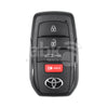 Genuine Toyota Crown 2023+ Smart Key 4Buttons 8990H-30190 315MHz HYQ14FBX - ABK-5181 - ABKEYS.COM