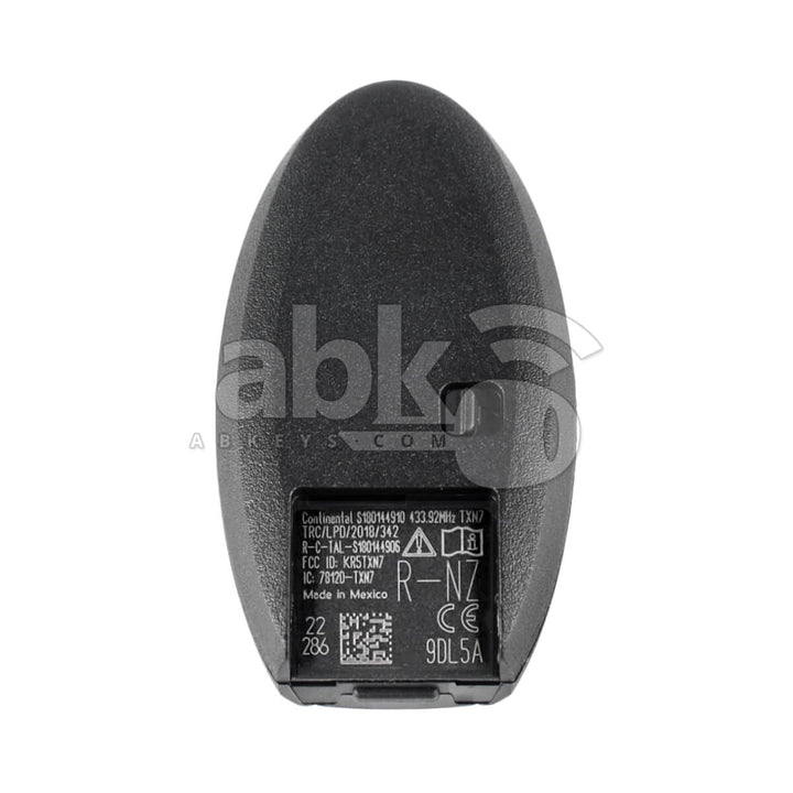 Genuine Nissan Maxima 2022+ Smart Key 5Buttons 285E3-9DL5A 433MHz KR5TXN7 - ABK-5193 - ABKEYS.COM