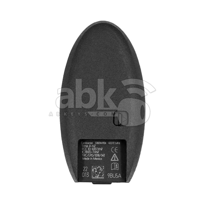 Genuine Nissan Frontier 2021+ Smart Key 4Buttons 285E3-9BU5A 433MHz KR5TXN7 - ABK-5197 - ABKEYS.COM
