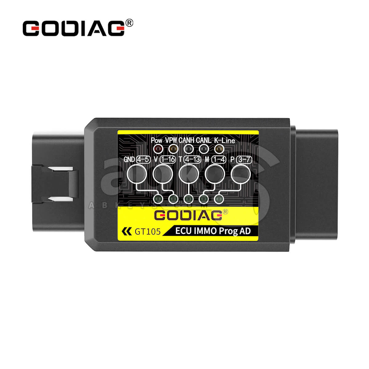GODIAG ECU IMMO Prog AD GT105 OBD II Break Out Box Full Protocol OBD2 Universal Jumper   ABK 520