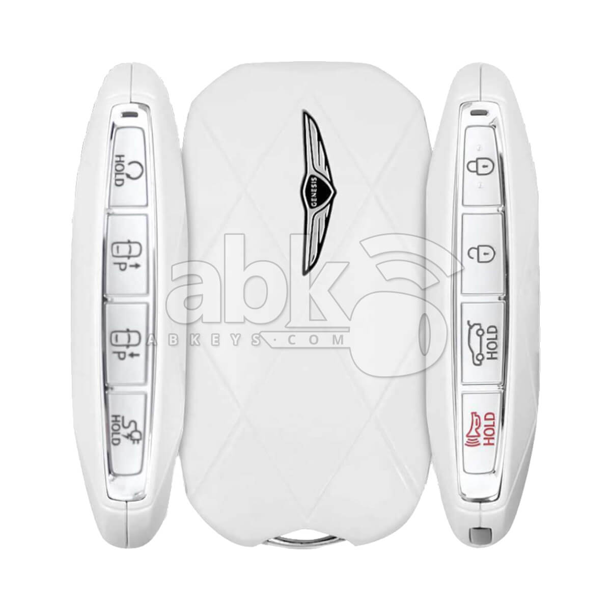 Genuine Hyundai Genesis GV60 2022+ Smart Key 8Buttons 95440-CU110 433MHz TQ8-FOB-4F53U White -