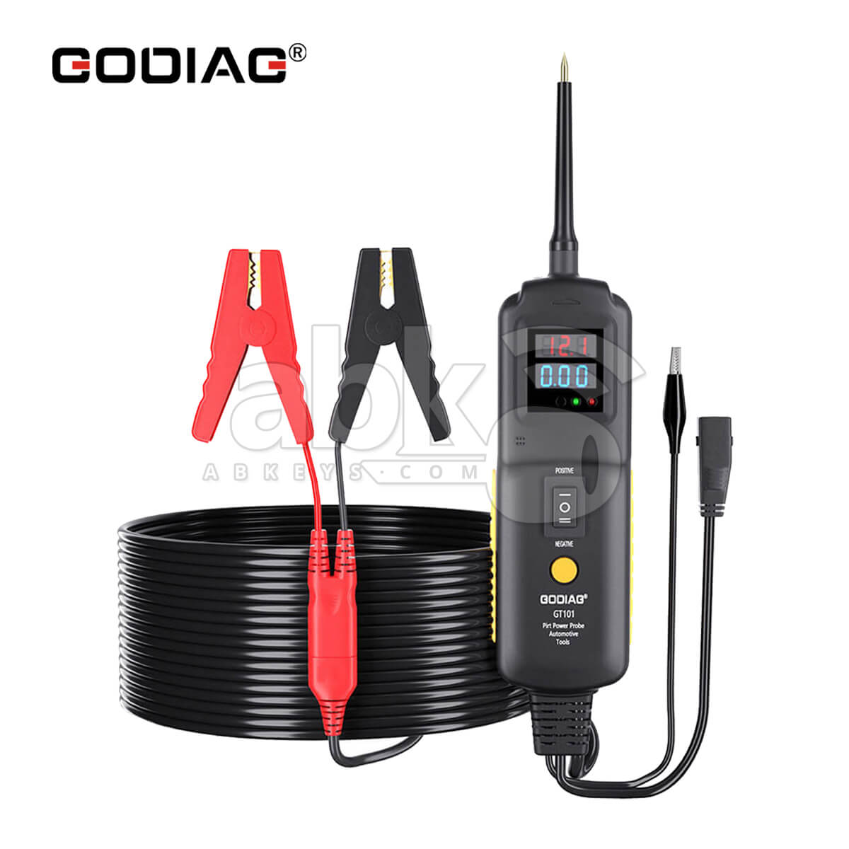 GODIAG GT101 4 in one DC 6 40V Circuit Tester Power Probe Relay Tester   ABK 523   ABKEYS