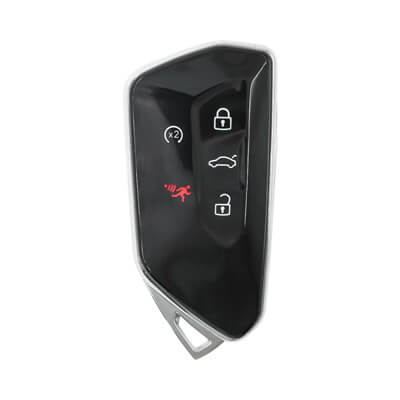 Volkswagen 2020-2025 Coque de Clé Intelligente, 5Boutons