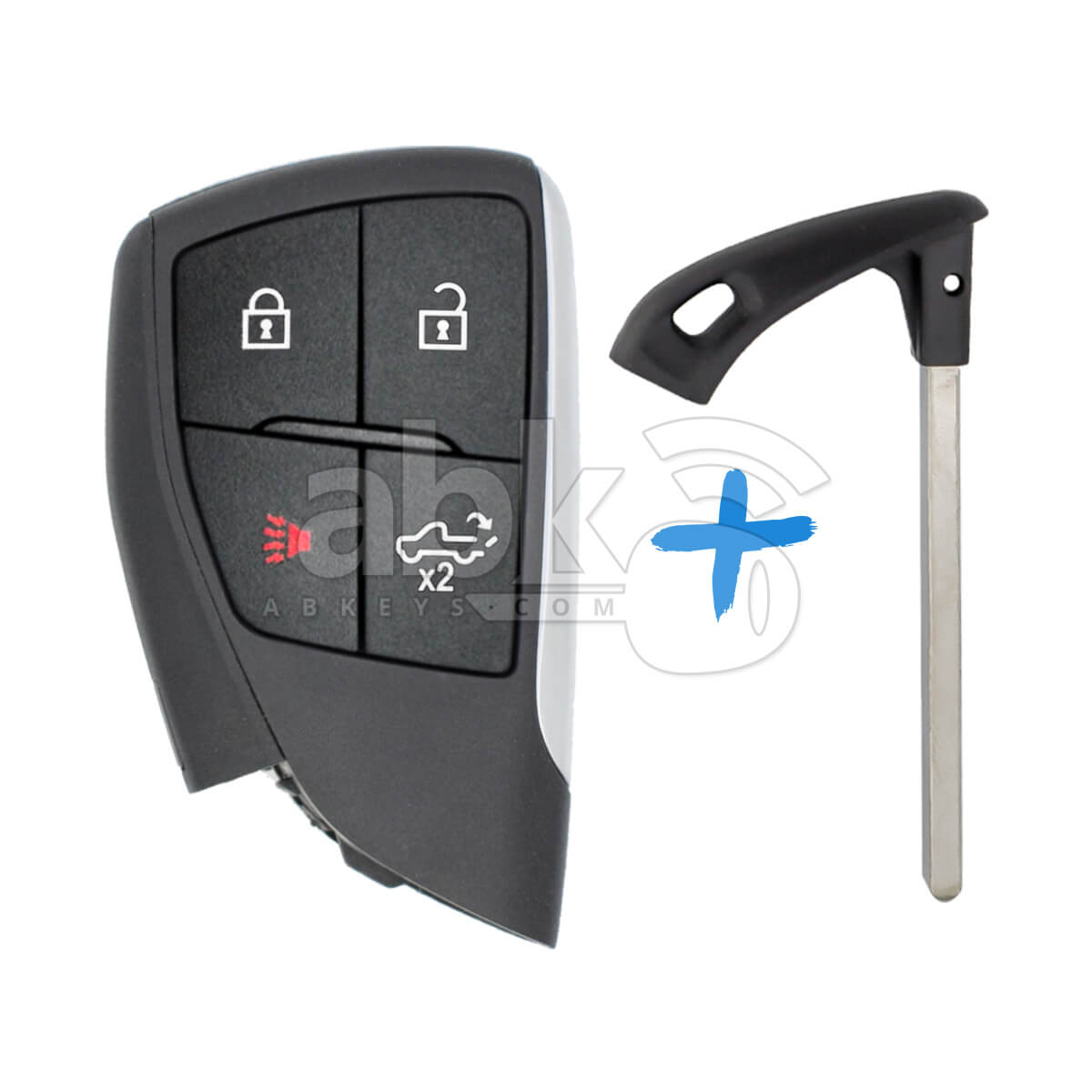 Chevrolet Silverado 2023+ Smart Key 4Buttons 13548441 434MHz YG0G21TB2   ABK 5252   ABKEYS