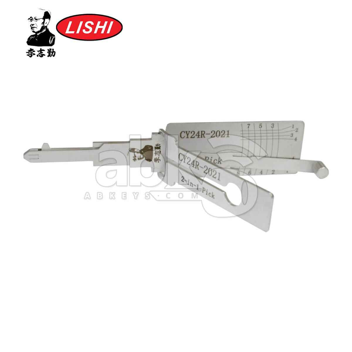 Original Lishi CY24R-AG 2-in-1 Pick & Decoder for Jeep Grand Cherokee 2021+ Lishi Tool Anti Glare