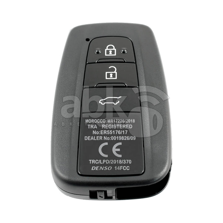 Genuine Toyota Land Cruiser Prado 2020+ Smart Key 3Buttons 89904-60V60 433MHz 14FCC P1 A9