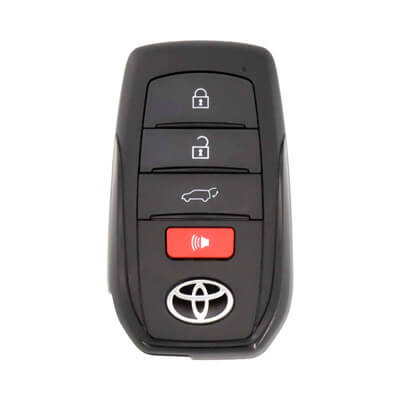 Toyota 2021-2025 Smart Key Cover 4Buttons Works for KeyDiy & Xhorse Boards - ABK-5355 - ABKEYS.COM