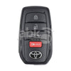 Genuine Toyota Sequoia 2023 - 2024 Smart Key 4Buttons 8990H - 0C020 315MHz HYQ14FBX P1 BA - ABK