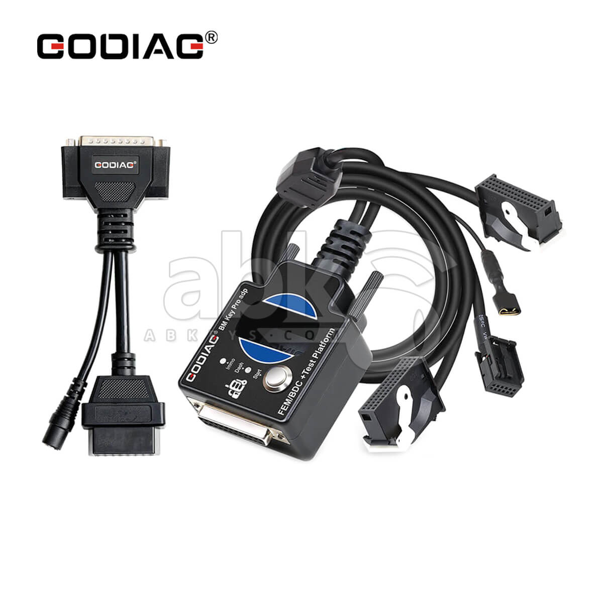 GODIAG BMW FEM BDC Test Platform on Bench works with Lonsdor Autel IM608 VVDI2 CGDI ACDP   ABK 536