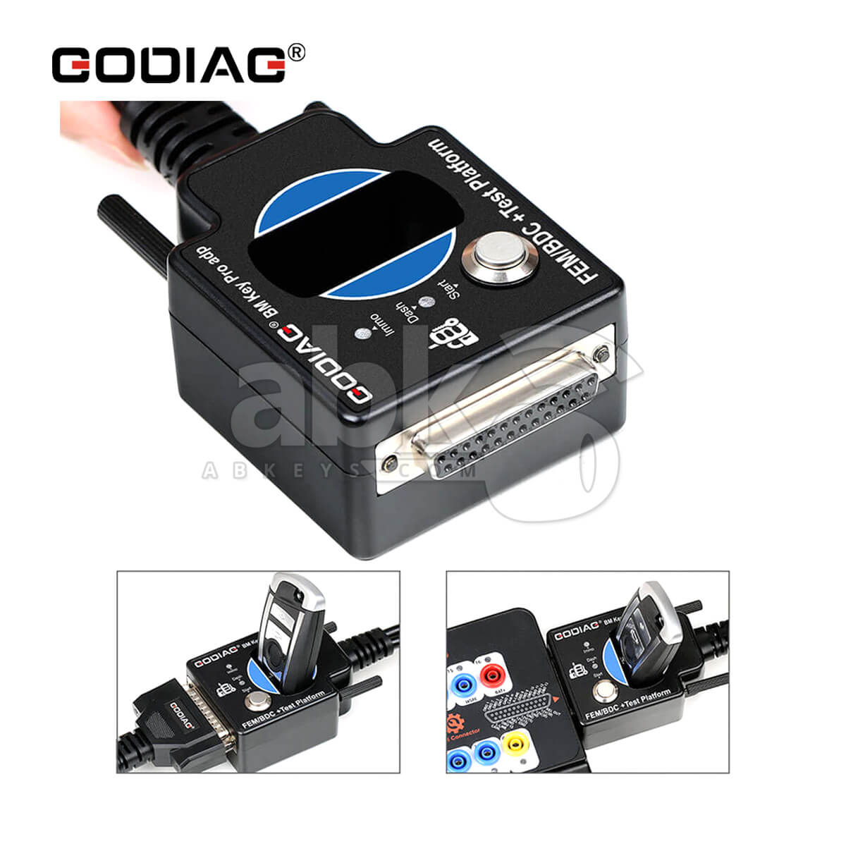 GODIAG BMW FEM BDC Test Platform on Bench works with Lonsdor Autel IM608 VVDI2 CGDI ACDP   ABK 536