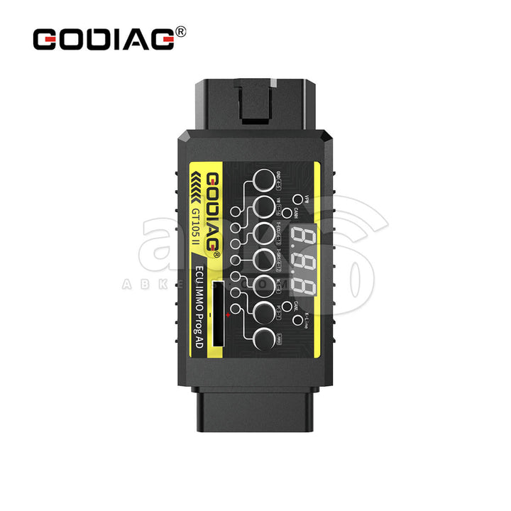 GODIAG GT105 II ECU IMMO Prog AD OBD2 Break Out Box ECU Connector Display Vehicle Voltage - ABK-537
