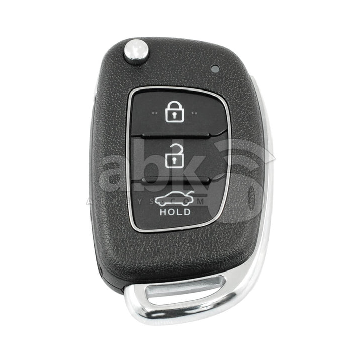 Genuine Hyundai Accent 2022-2023 Flip Remote 3Buttons 95430-H5600 433MHz SYEC3TX1804 - ABK-5396