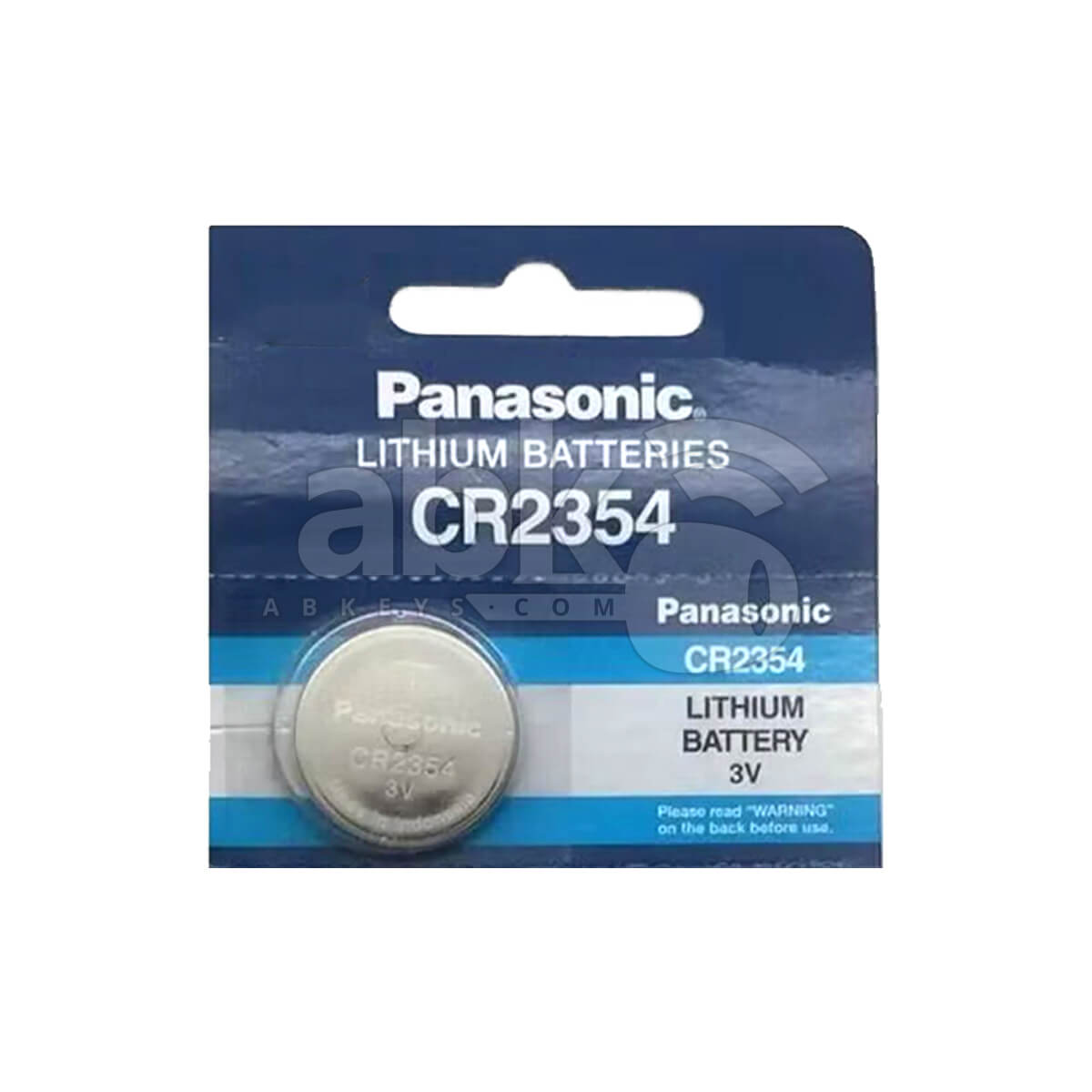 Panasonic Remote Battery CR2354 For Remotes & Smart Keys - ABK-540-2354 - ABKEYS.COM