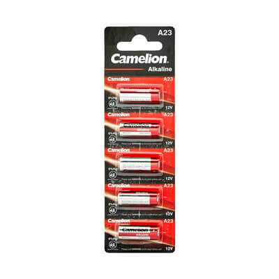 Batería Remota Camelion 23A Para Mandos Y Llaves Inteligentes 5 Uds Conjunto