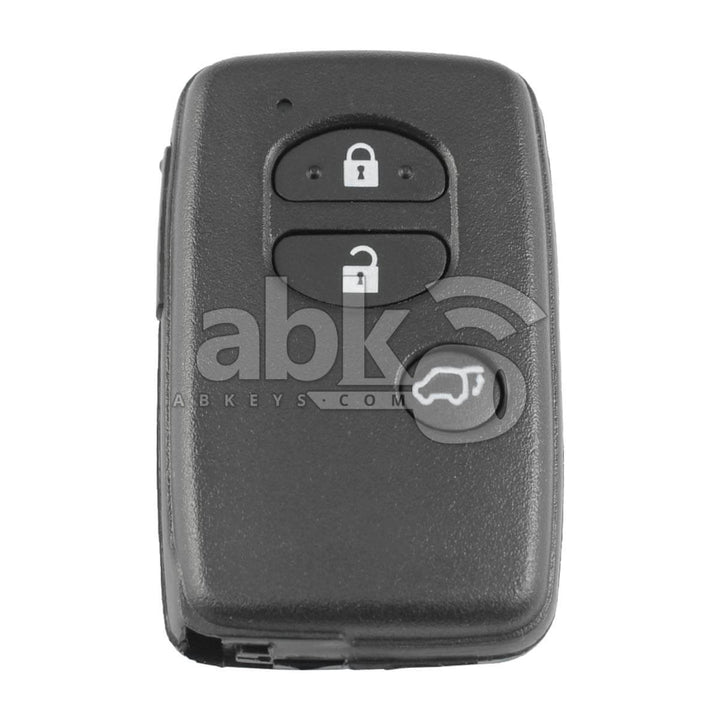 Toyota Land Cruiser Prado 2010+ Smart Key 3Buttons 89904-60A50 433MHz B74EA P1 98 - ABK-542 -