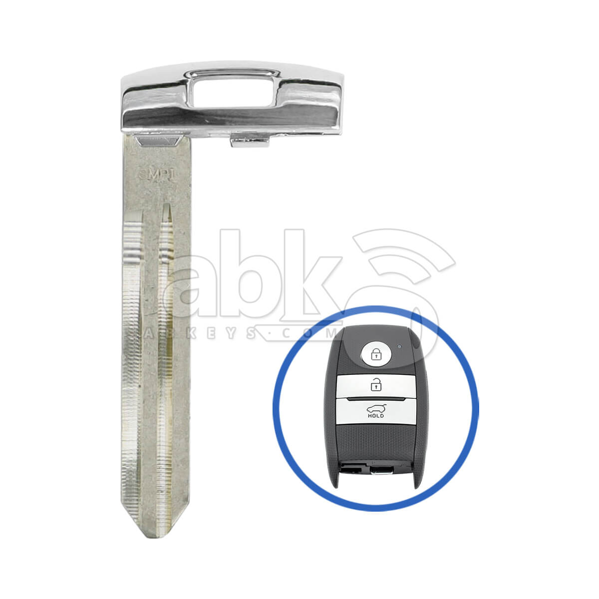 Kia Seltos 2018   2021 Smart Key Blade 81996   Q6030 HYN14R   ABK   5433 ABKEYS