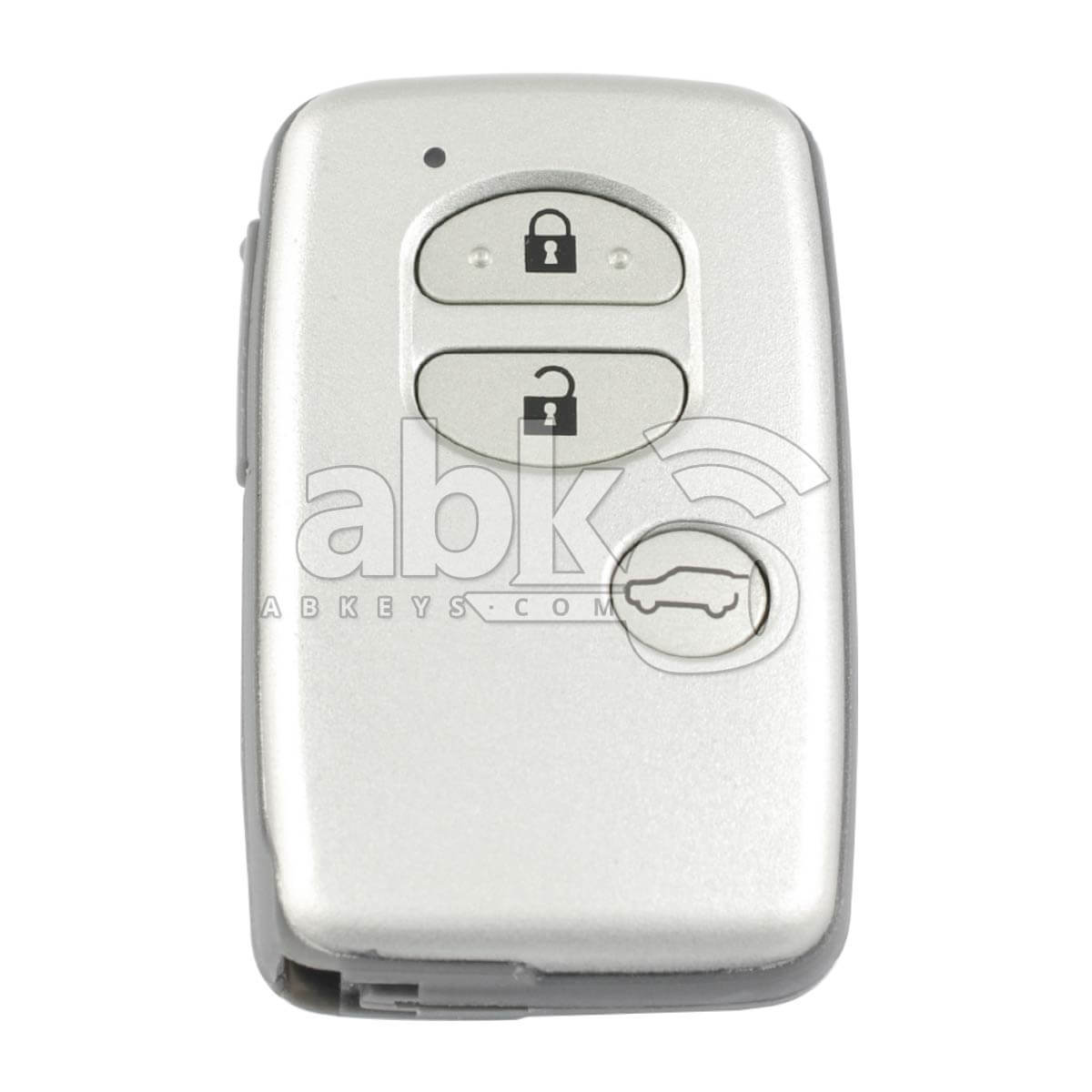 Toyota Land Cruiser 2008+ Smart Key 3Buttons 89904-60A91 433MHz B77EA P1 98 - ABK-543 - ABKEYS.COM