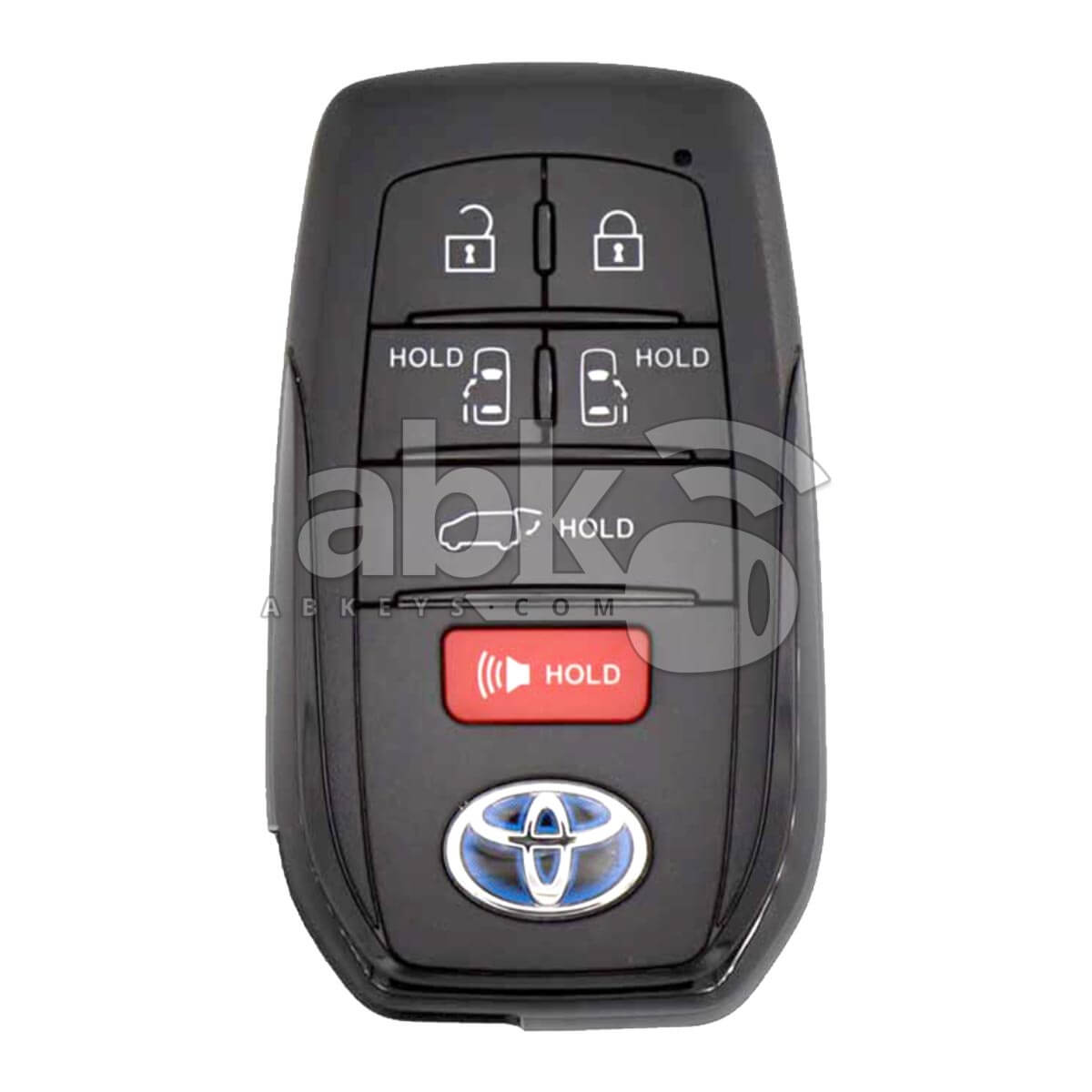 Toyota Sienna 2021-2023 Smart Key 6Buttons 8990H-08010 315MHz HYQ14FBX P1 BA - ABK-5517 - ABKEYS.COM