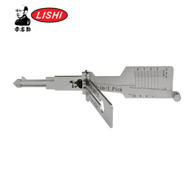 Original Lishi MAZ24R-2020-EXT-AG Extra Long 2-in-1 Pick & Decoder for Mazda Lishi Tool Anti Glare