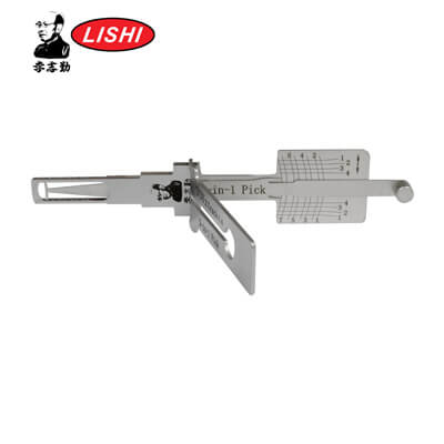 Original Lishi TOY2T V4 with CutOut 2-in-1 Pick & Decoder for Toyota & Lexus Lishi Tool - ABK-5562