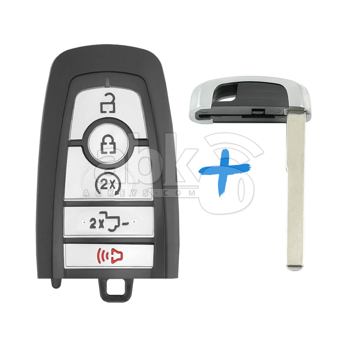 Ford F150 2023 2025 Smart Key 5Buttons 5944048 433MHz M3N A3C108397   ABK 5601   ABKEYS