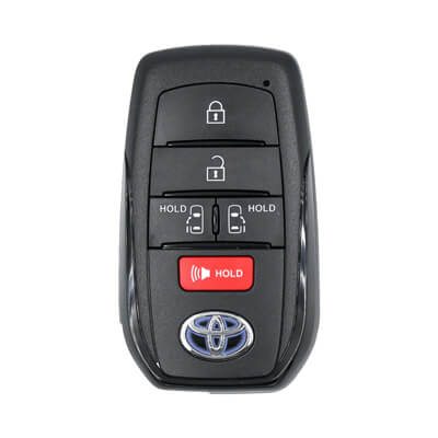 Toyota Sienna 2021-2024 Smart Key Cover 5Buttons - ABK-5650 - ABKEYS.COM