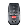 Toyota 2021-2025 Smart Key Cover 5Buttons - ABK-5651 - ABKEYS.COM