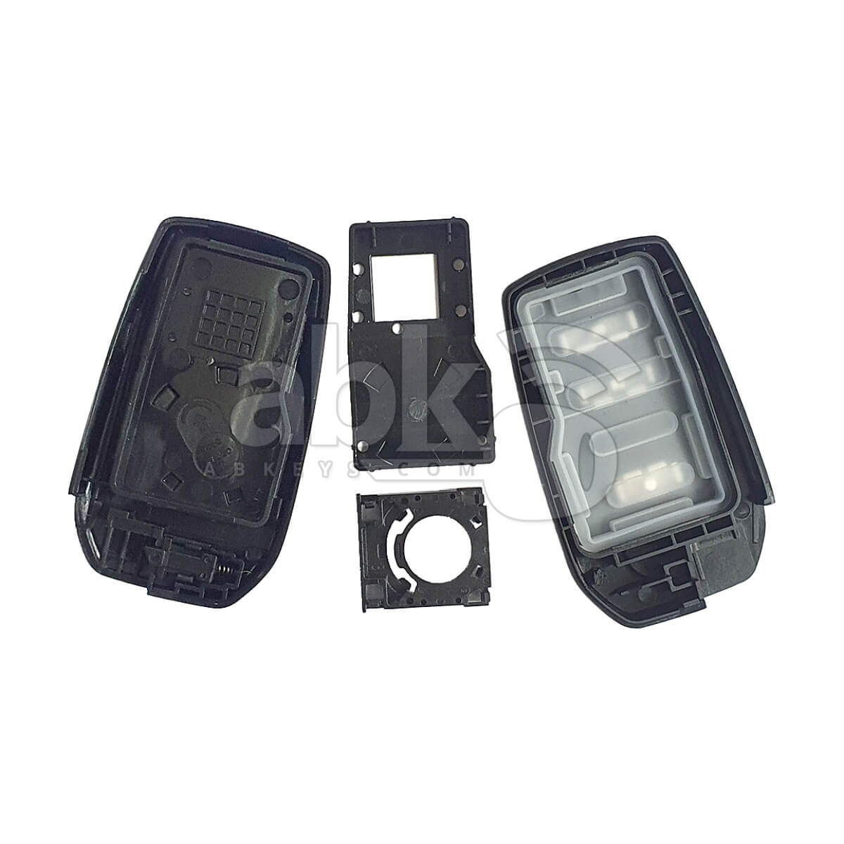 Toyota 2021-2025 Smart Key Cover 4Buttons Works for KeyDiy & Xhorse Boards - ABK-5658 - ABKEYS.COM