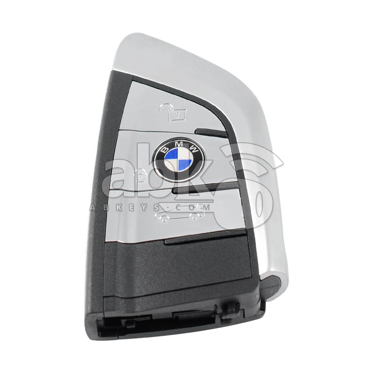 Bmw Cas4 2009-2014 Smart Key 3Buttons 868MHz 5WK49861 Chrome - ABK-5688 - ABKEYS.COM