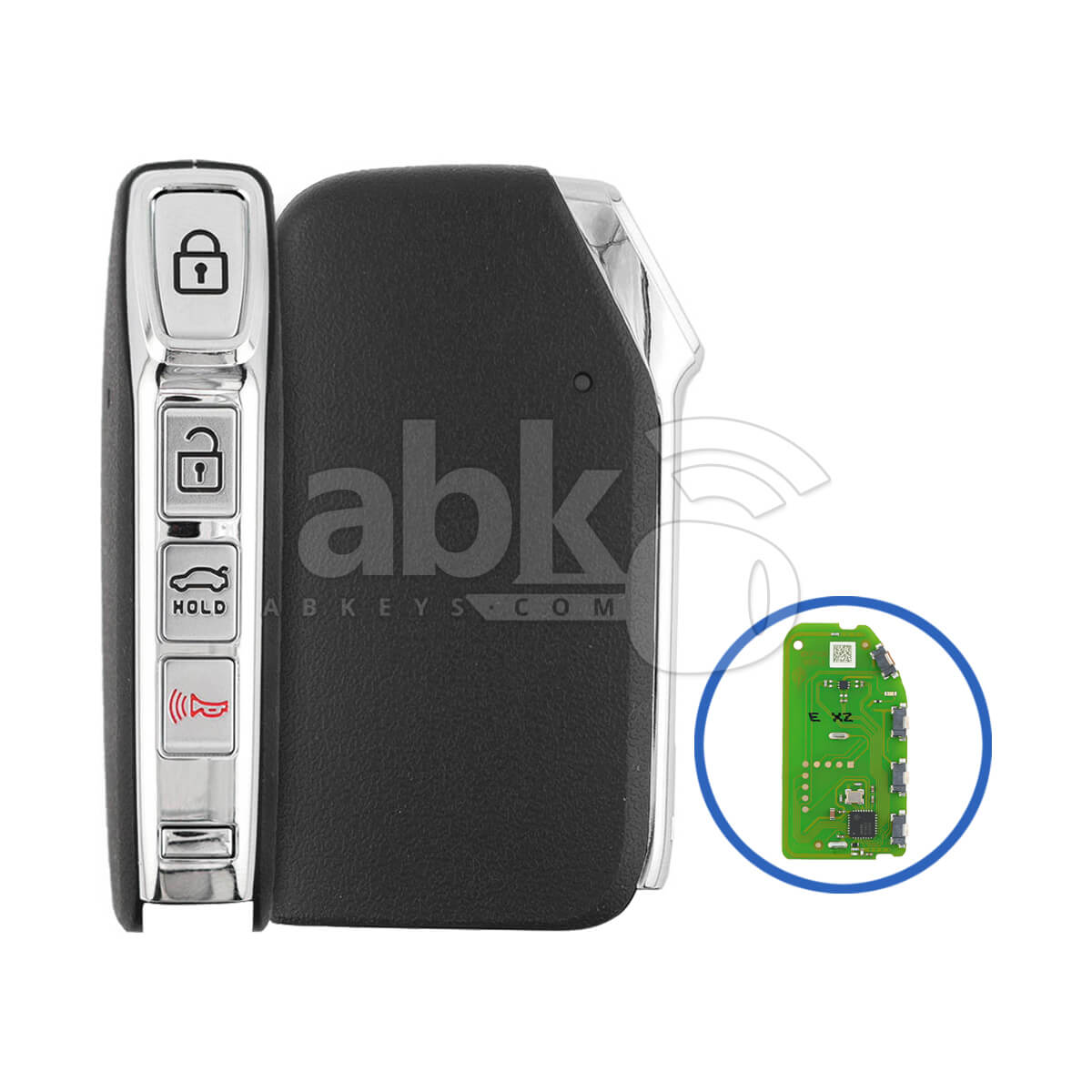 Kia Smart Key Cover 2018-2024 4Buttons For OEM & Xhorse XZKA82EN