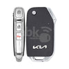 Genuine Kia Seltos 2023-2025 Flip Remote 3Buttons 95430-Q5850 433MHz NYOSYEC4TX1907 - ABKEYS.COM