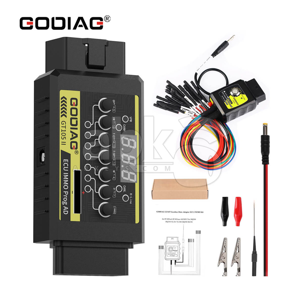 Write Adapter with GT105 II IMMO Prog For DQ250 DQ200 VL381