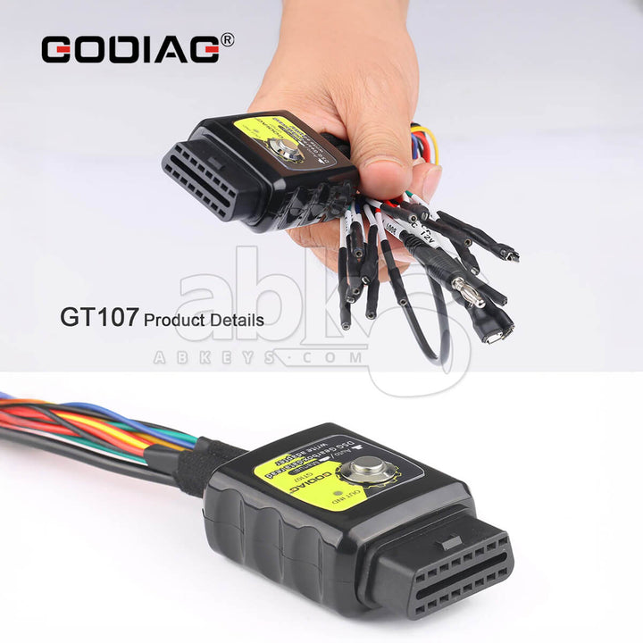 GODIAG GT107 DSG Gearbox Data Read/Write Adapter with GT105 II IMMO Prog For DQ250 DQ200 VL381