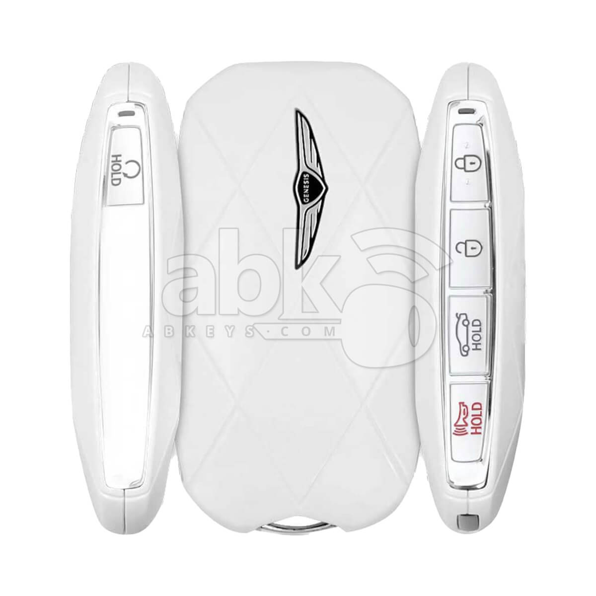 Genuine Hyundai Genesis G80 2024-2025 Smart Key 5Buttons 95440-T1BB0 433MHz TQ8-FOB-4FAQU44 White