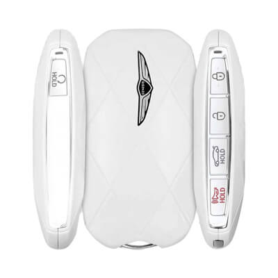 Genuine Hyundai Genesis G80 2024-2025 Smart Key 5Buttons 95440-T1BB0 433MHz TQ8-FOB-4FAQU44 White
